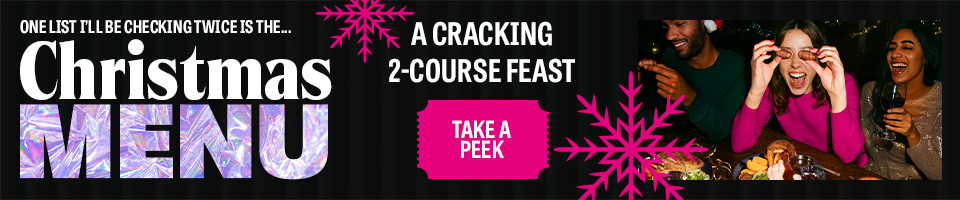 Festive menu at Red Lion Hotel